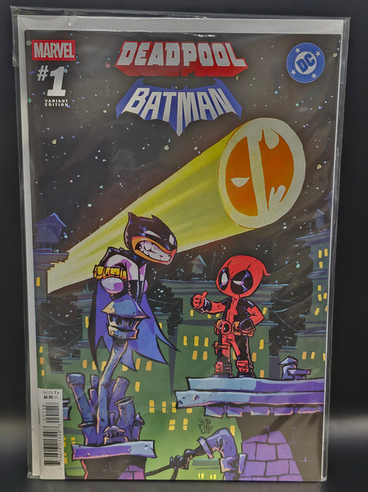 #1 Cover K Scottie Young - Deadpool Batman (2025 Marvel/DC)