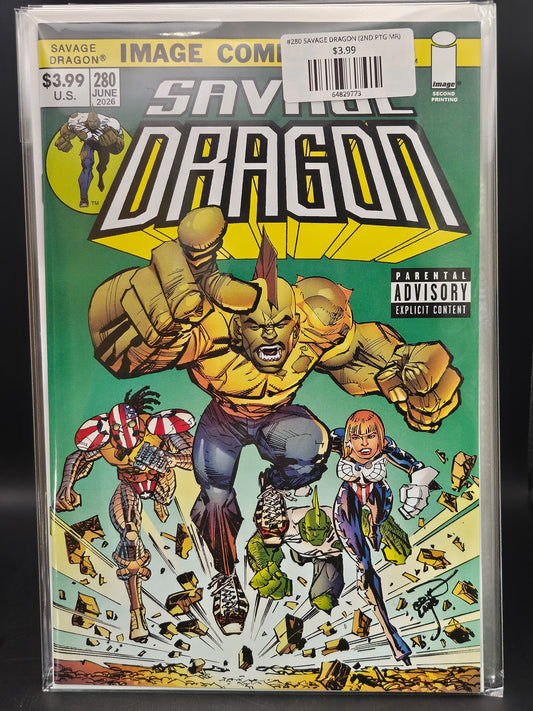 #280 SAVAGE DRAGON (2ND PTG MR)