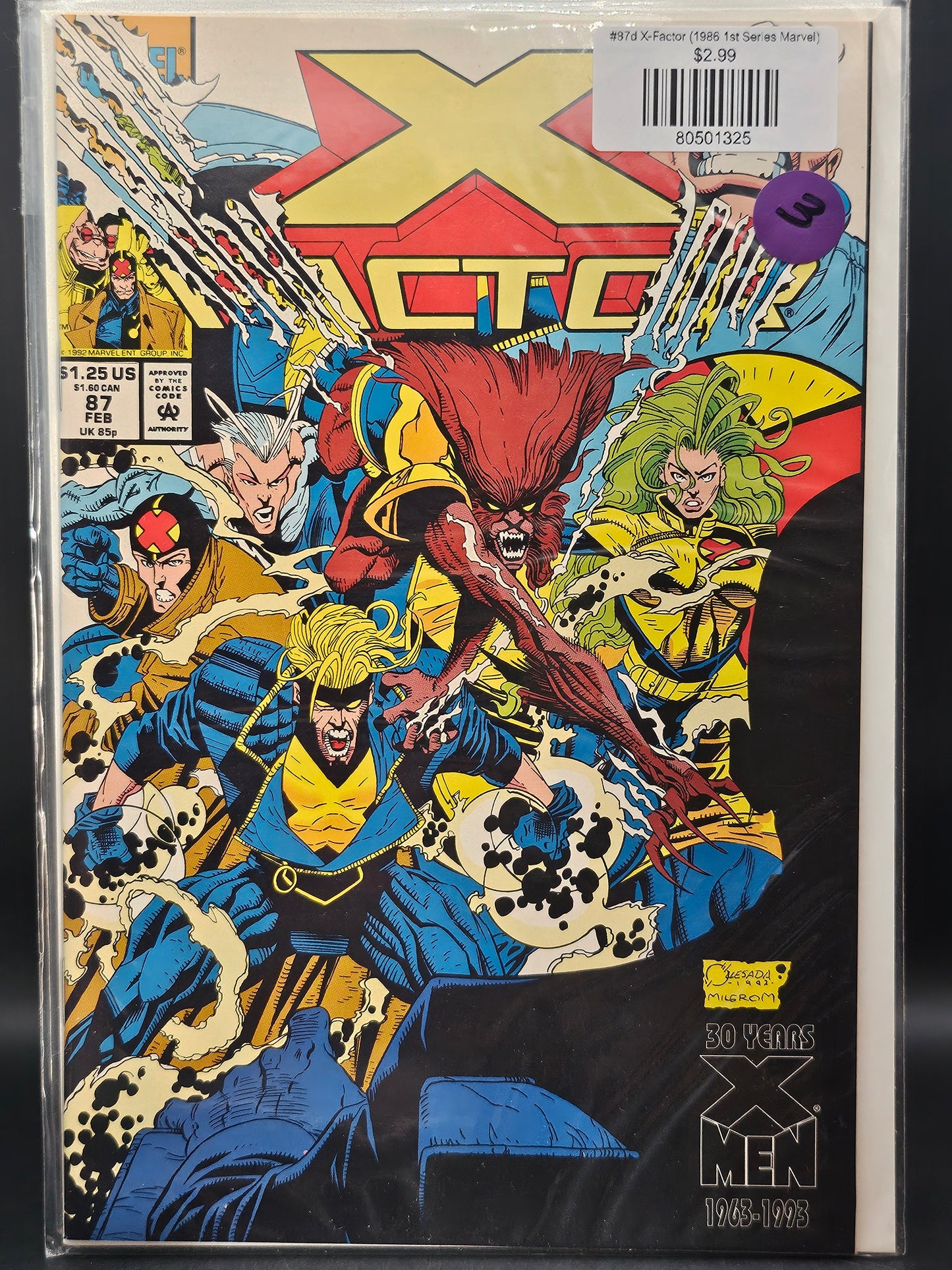 #87d X-Factor (1986 1st Series Marvel)
