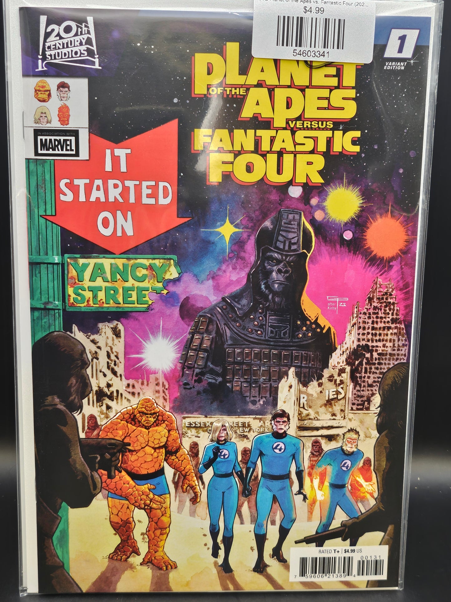 #1C Planet of the Apes vs. Fantastic Four (2026 Marvel)