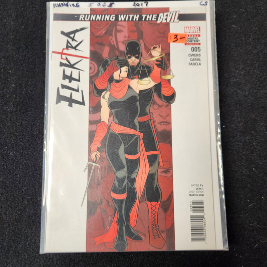 101.110 – #5 of 5 – running with the devil – Elecktra Limited Series