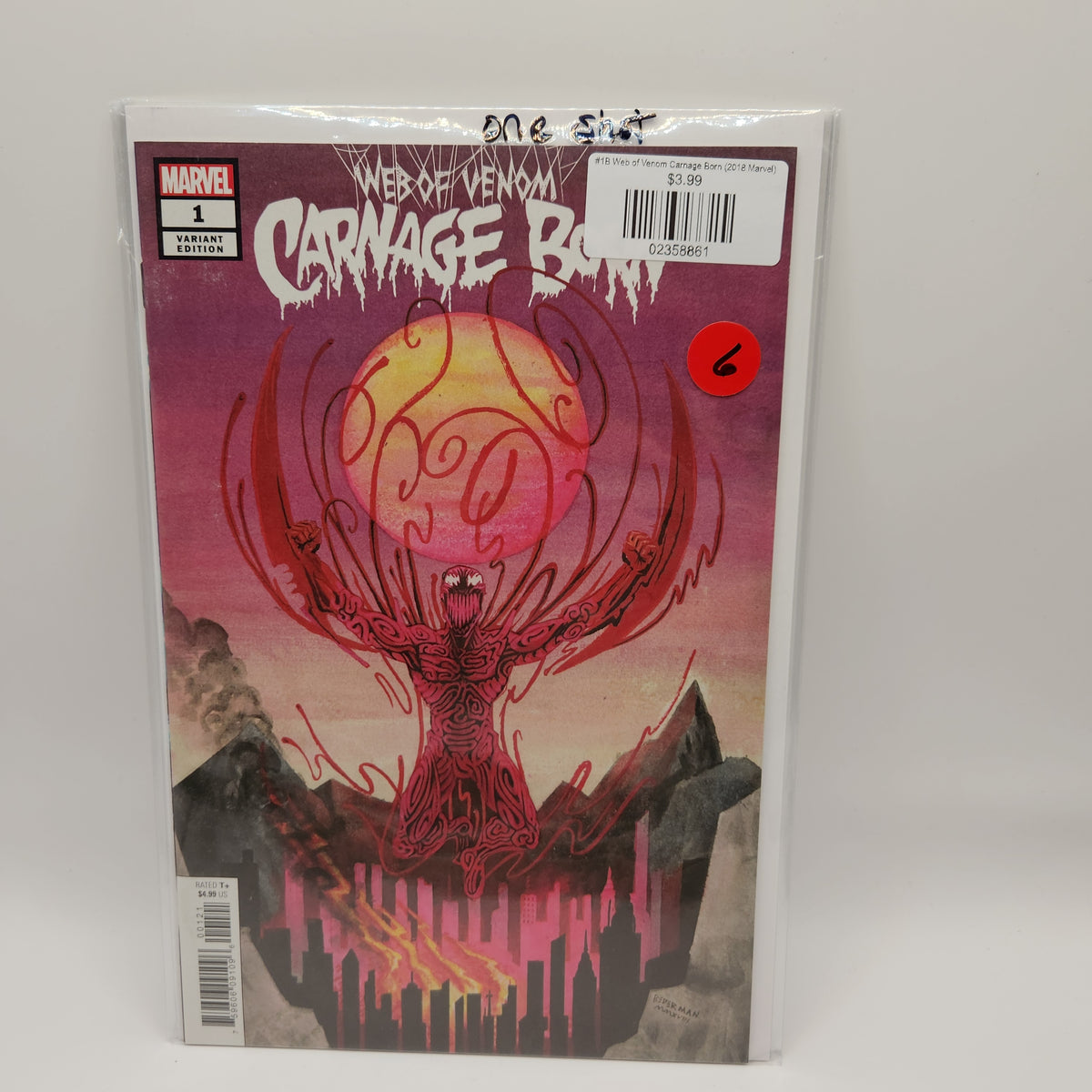#1B Web of Venom Carnage Born (2018 Marvel)