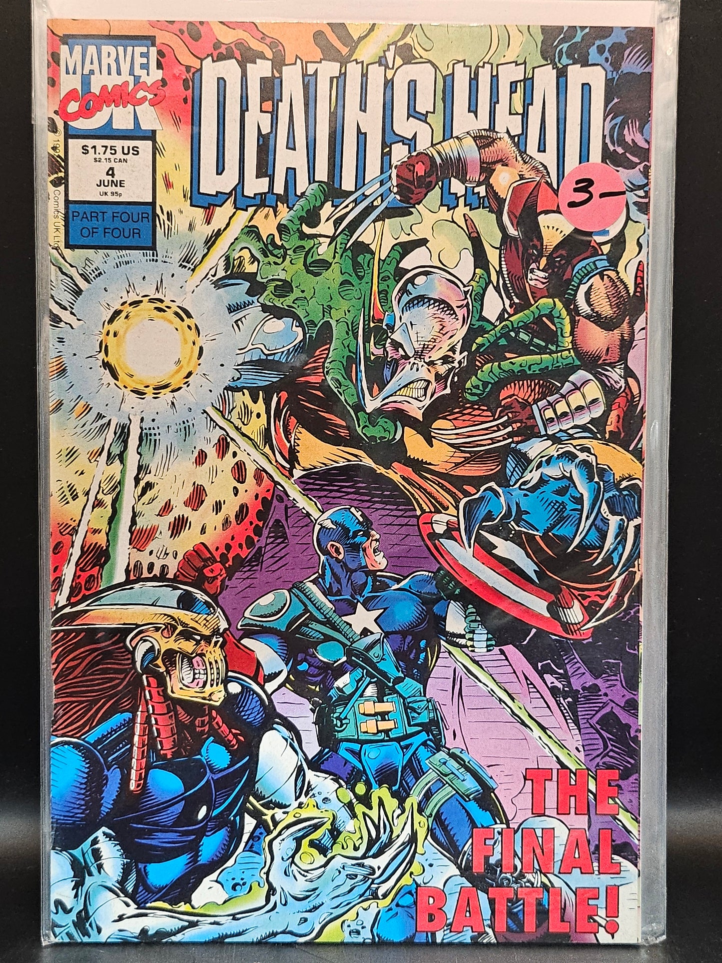 Death's Head II (1992 1st Series) #1A-4