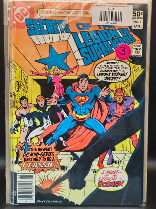 #1 Secrets of the Legion of Super-Heroes (1981)