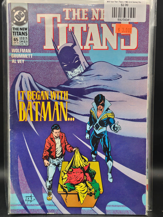 #65 New Teen Titans (1984 2nd Series) New Titans