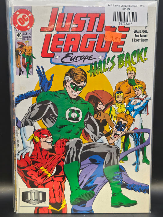 #40 Justice League Europe (1989)