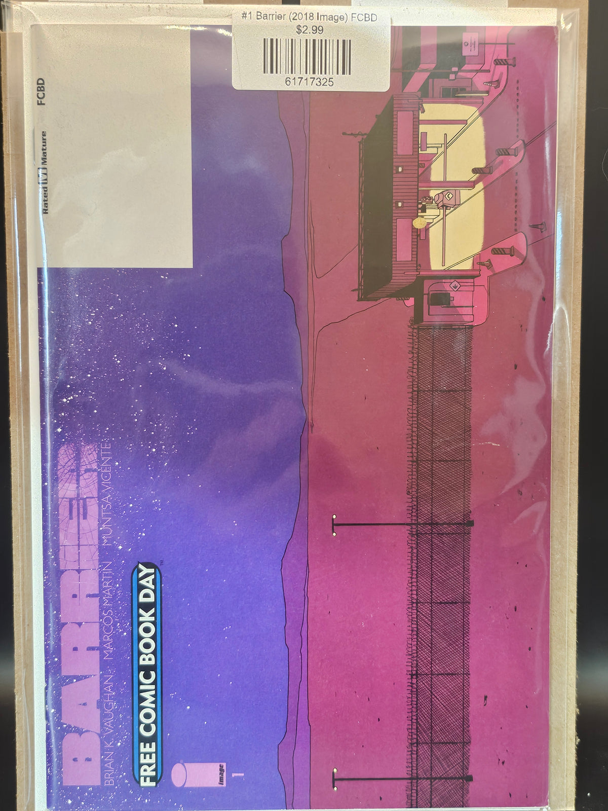 #1 Barrier (2018 Image) FCBD