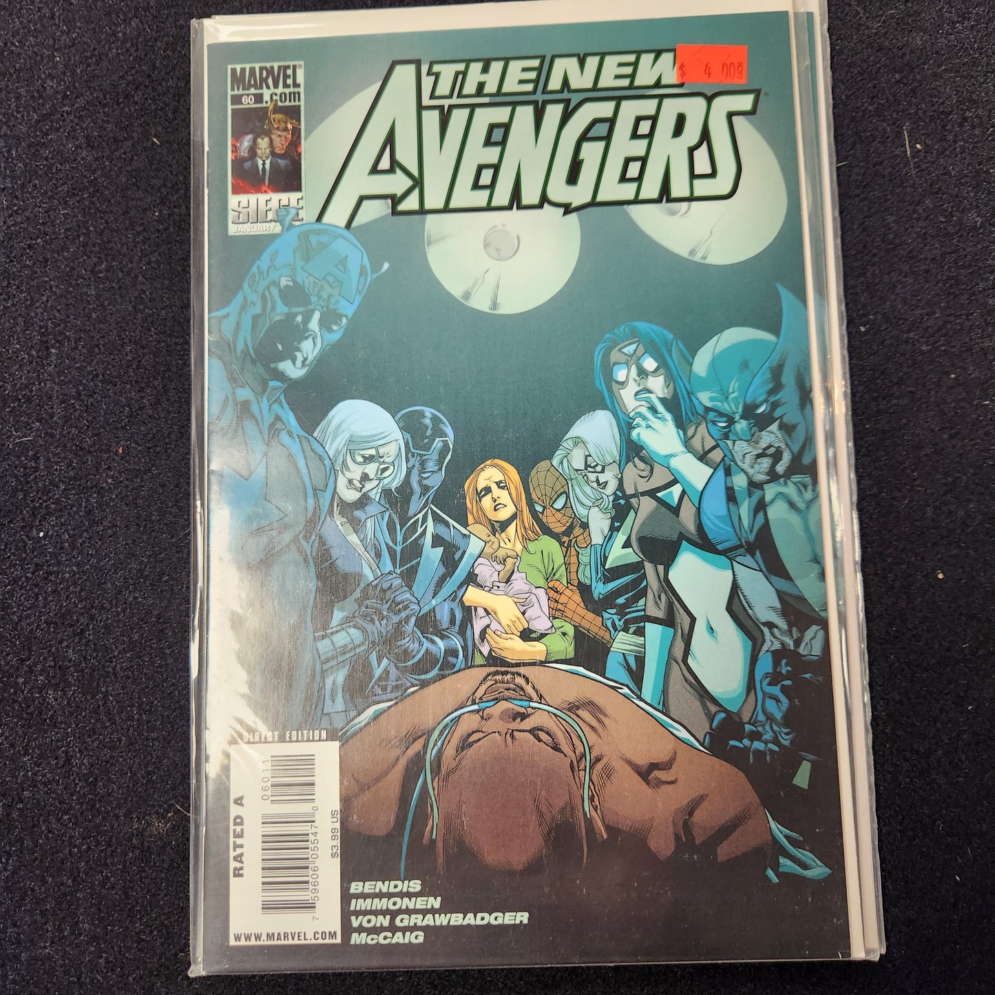New Avengers #60 (2005-10) orange $4