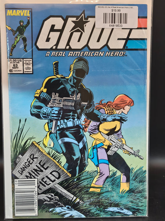 #63nMJ GI Joe A Real American Hero (1982 Marvel)