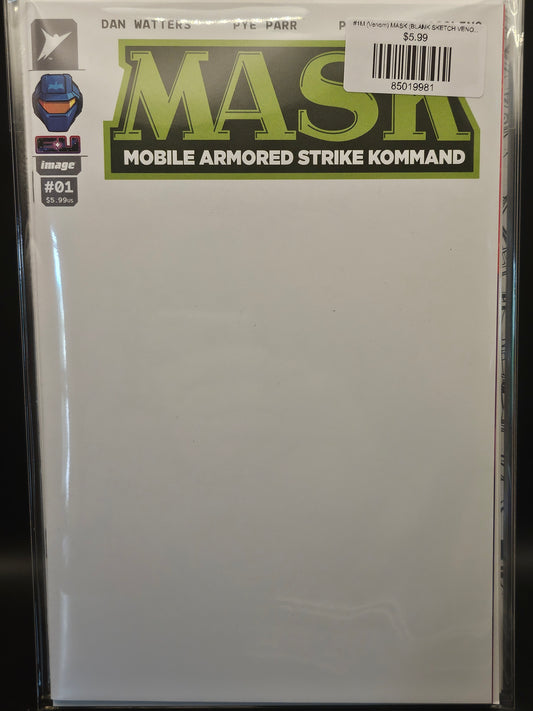 #1M (Venom) MASK (BLANK SKETCH VENOM BLANK SKETCH VAR)
