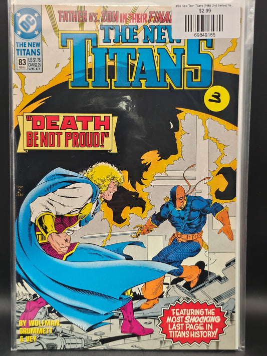 #83 New Teen Titans (1984 2nd Series) New Titans