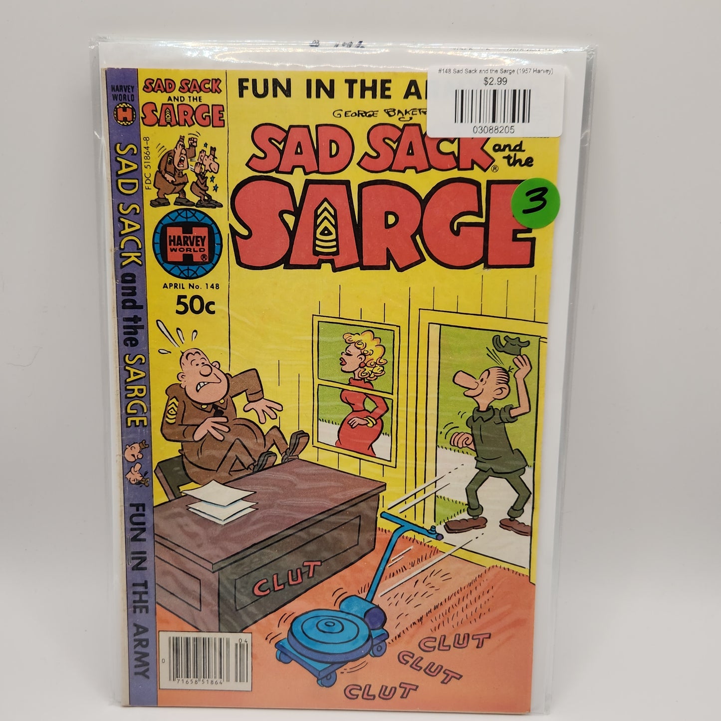 #148 Sad Sack and the Sarge (1957 Harvey)