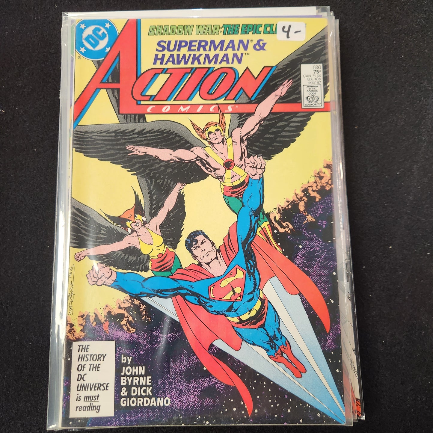 Action Comics #588 - Green on Green (DC 1987)