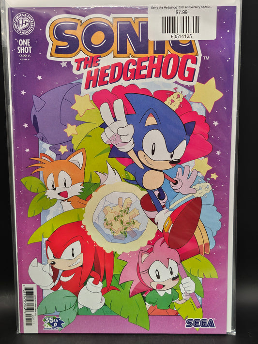 Sonic the Hedgehog: 35th Anniversary Special Cover A (Ata)