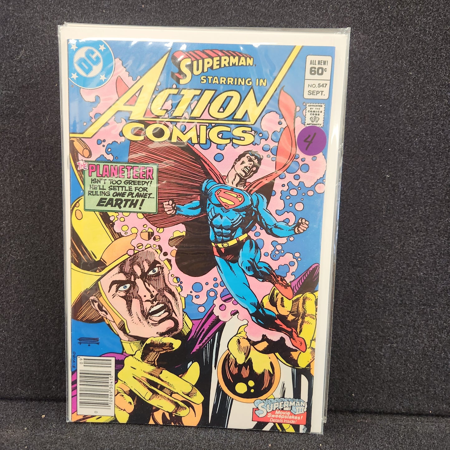 Action Comics #547 - Rise of the Planeteer (DC 1983)