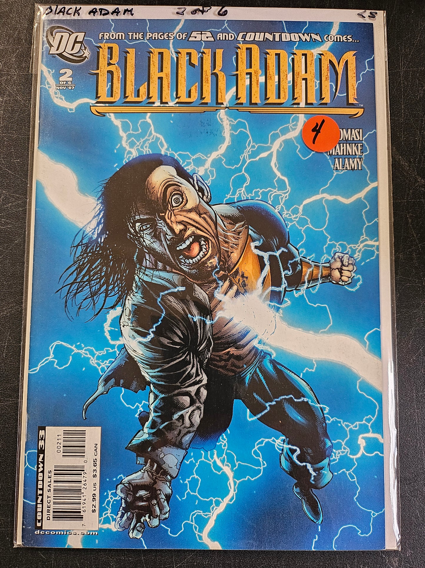 111.100 – #2 of 6 – limited series – Black Adam 2007