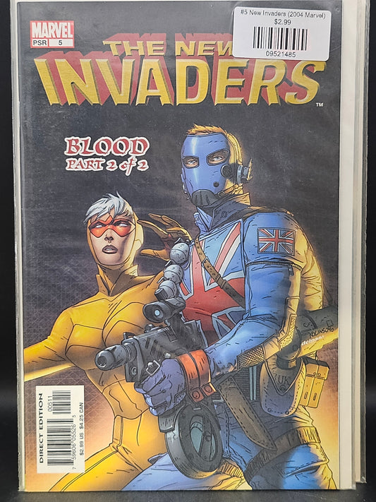 #5 New Invaders (2004 Marvel)