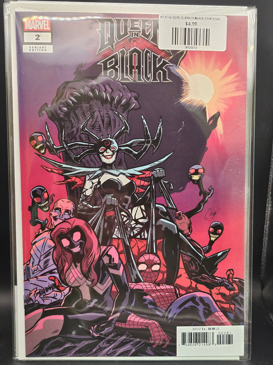 #2 (Chip) [QIB] QUEEN IN BLACK (CHIP ZDARSKY SMILE VARIANT)
