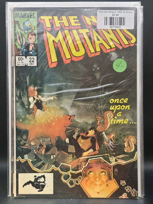 #22d New Mutants (1983 1st Series)