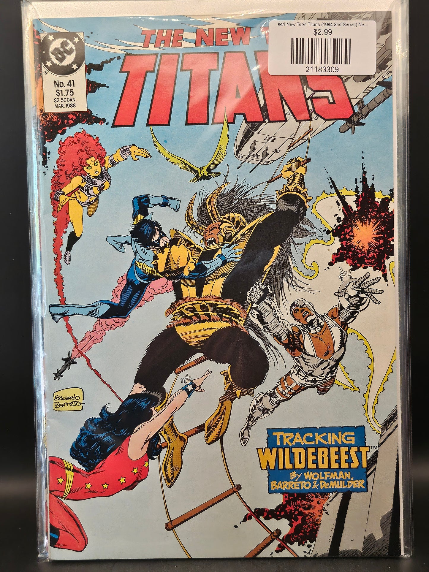 #41 New Teen Titans (1984 2nd Series) New Titans