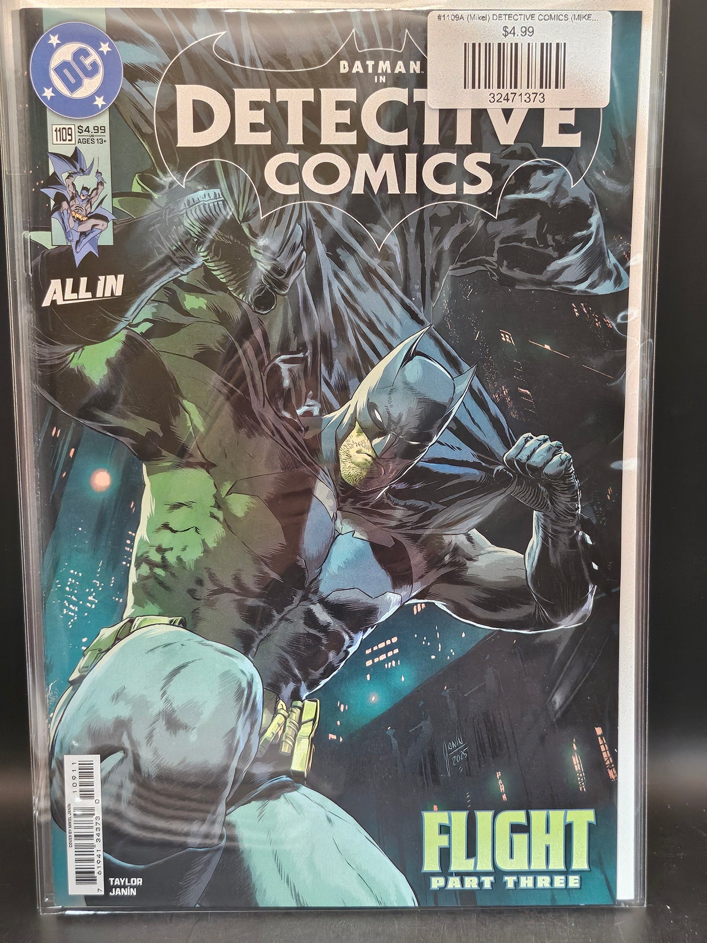 #1109A (Mikel) DETECTIVE COMICS (MIKEL JANIN)