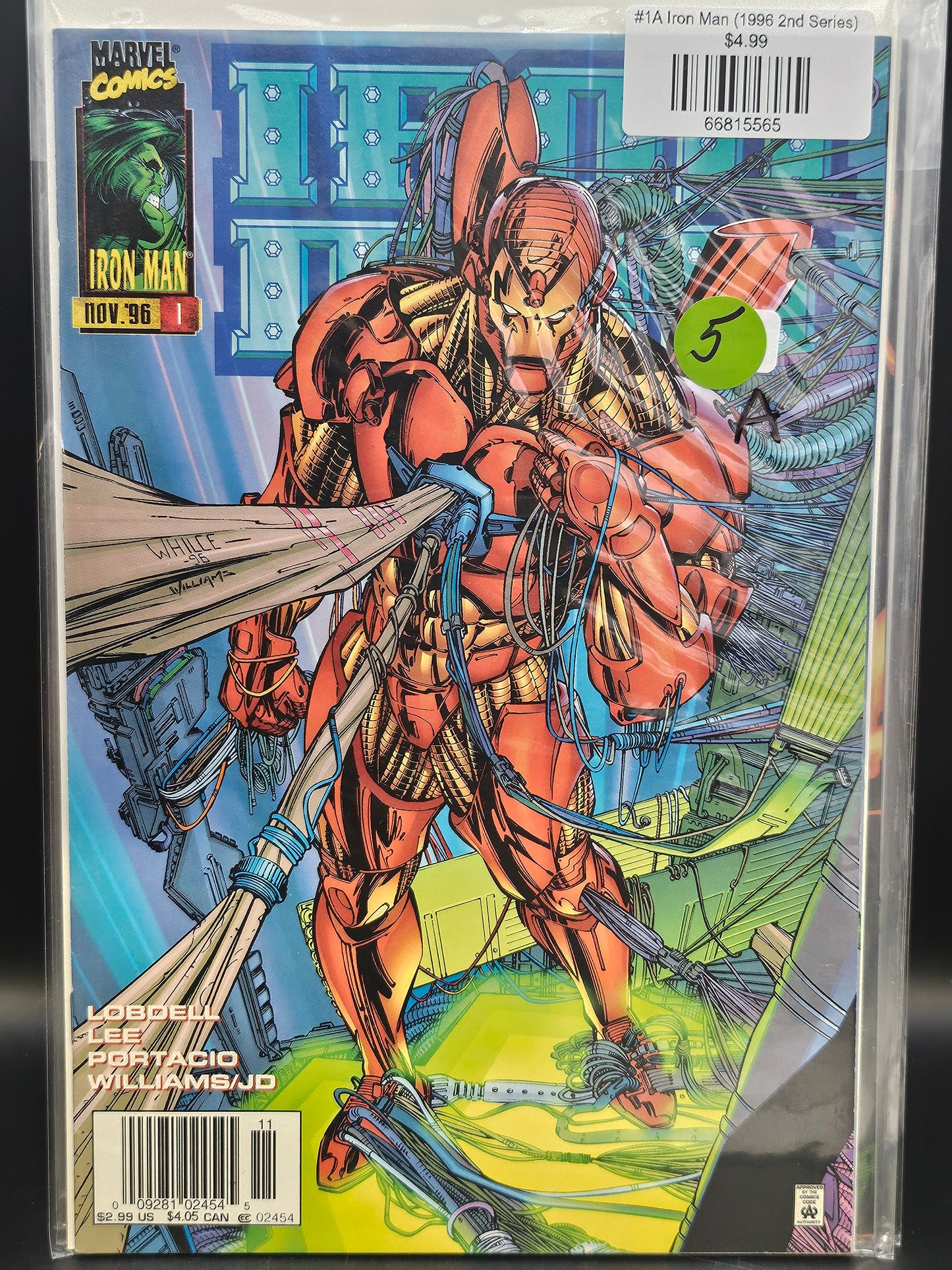 #1A Iron Man (1996 2nd Series)