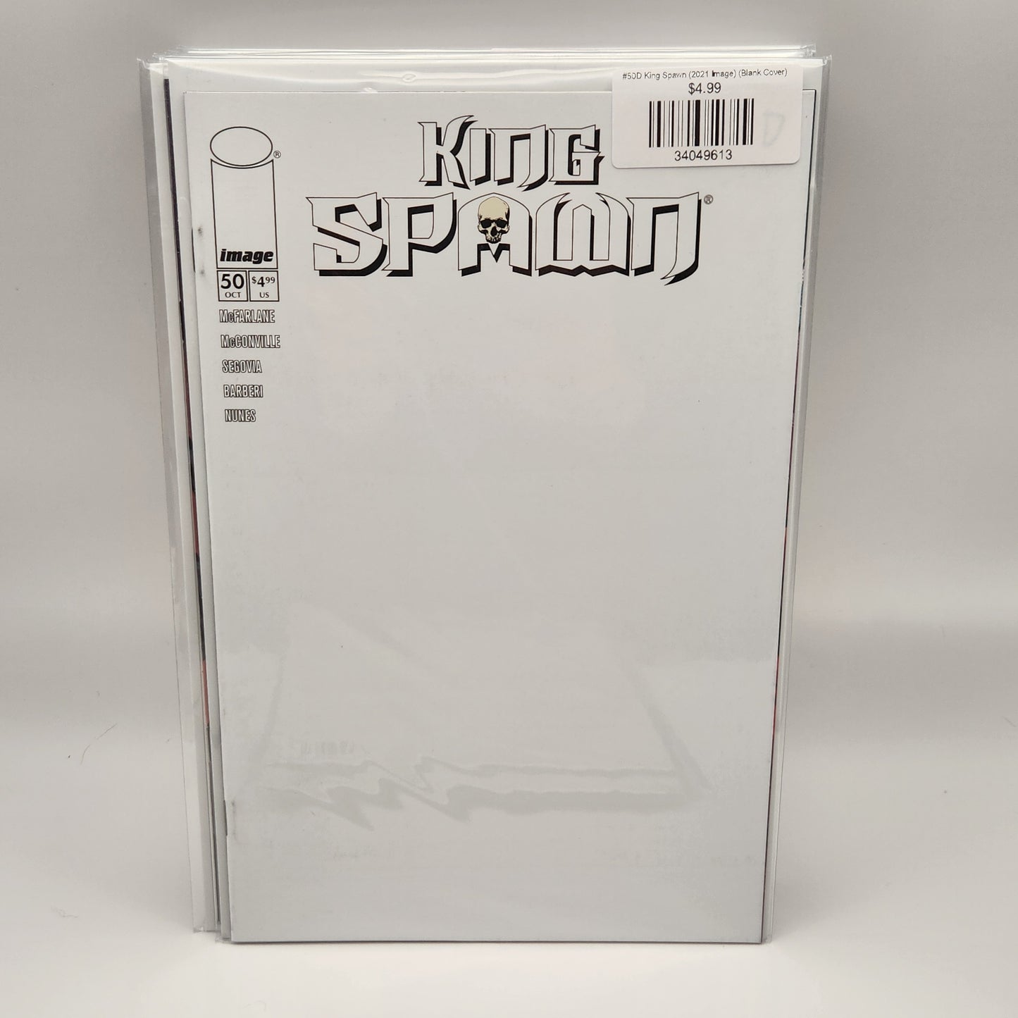 #50D King Spawn (2021 Image) (Blank Cover)