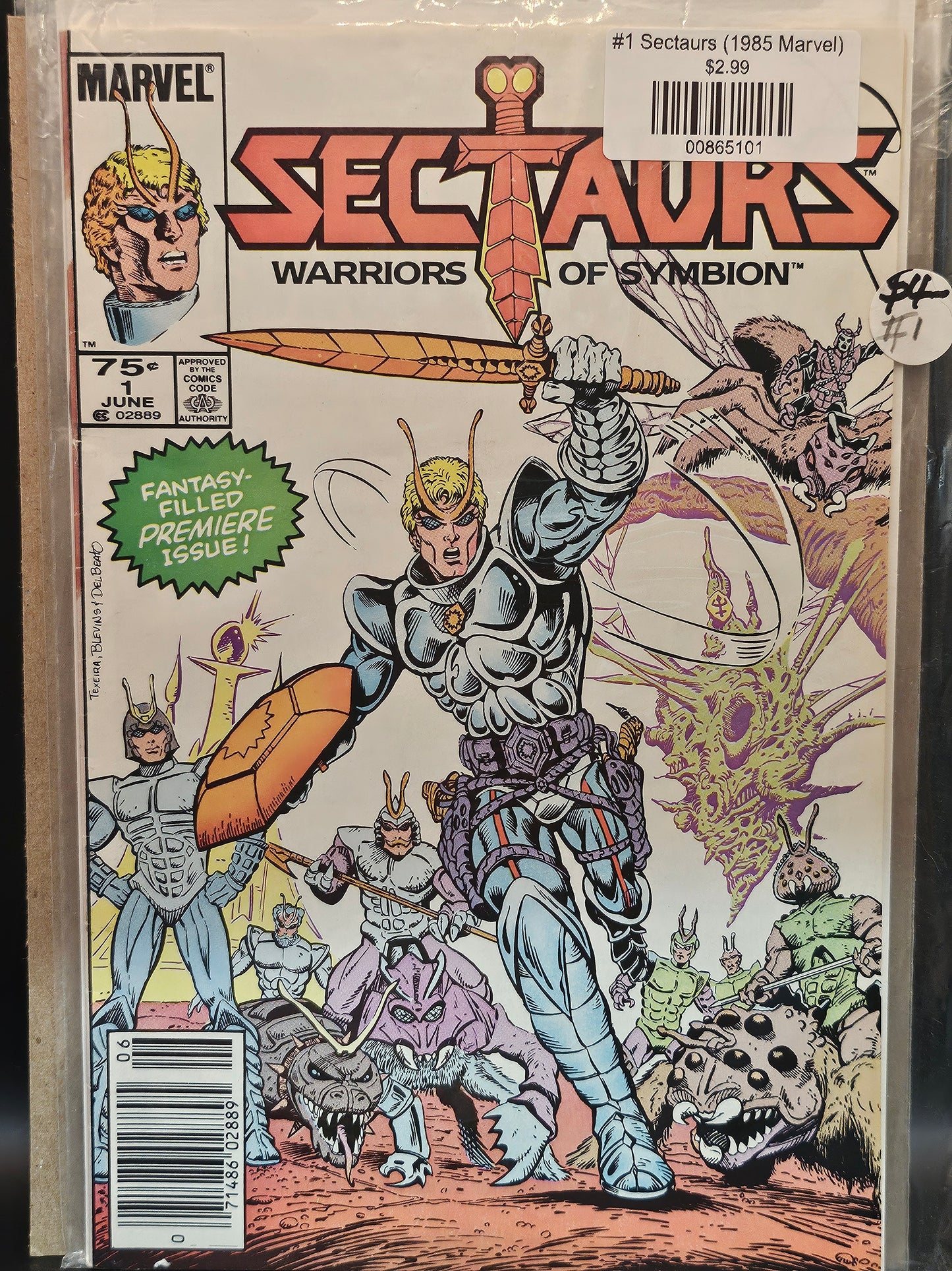 #1 Sectaurs (1985 Marvel)