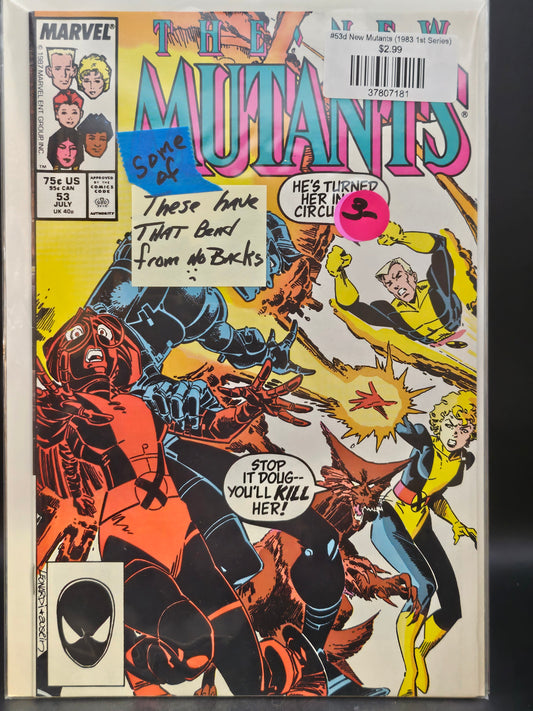 #53d New Mutants (1983 1st Series)