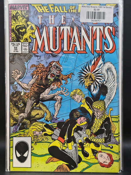 #59d New Mutants (1983 1st Series)