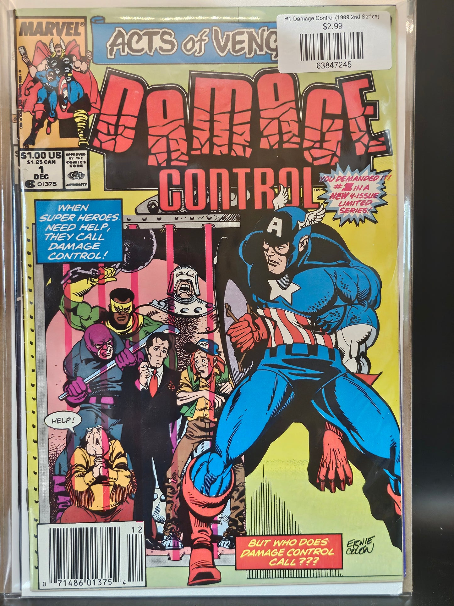 #1 Damage Control (1989 2nd Series)