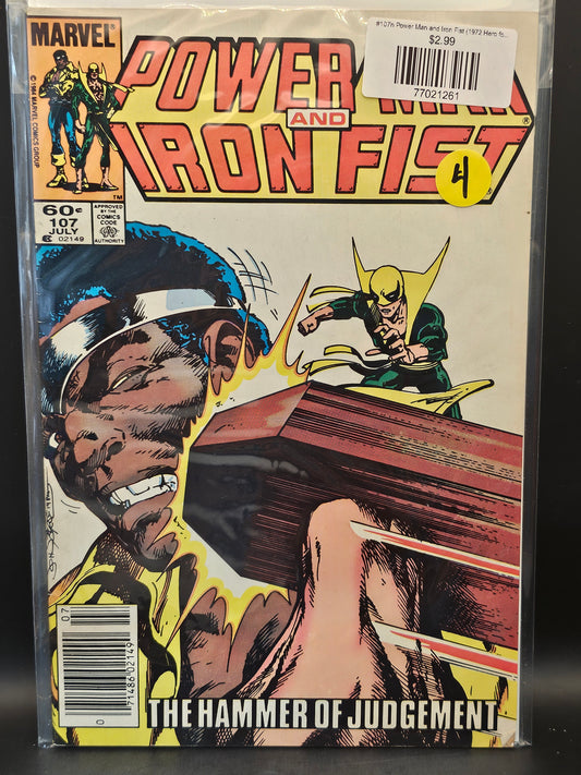 #107n Power Man and Iron Fist (1972 Hero for Hire)