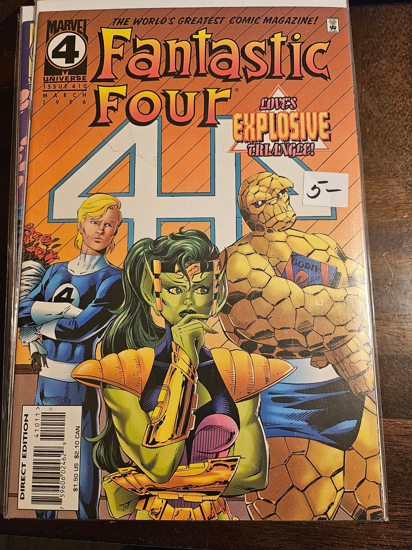 103.101 – Fantastic Four - #410 -1961-95