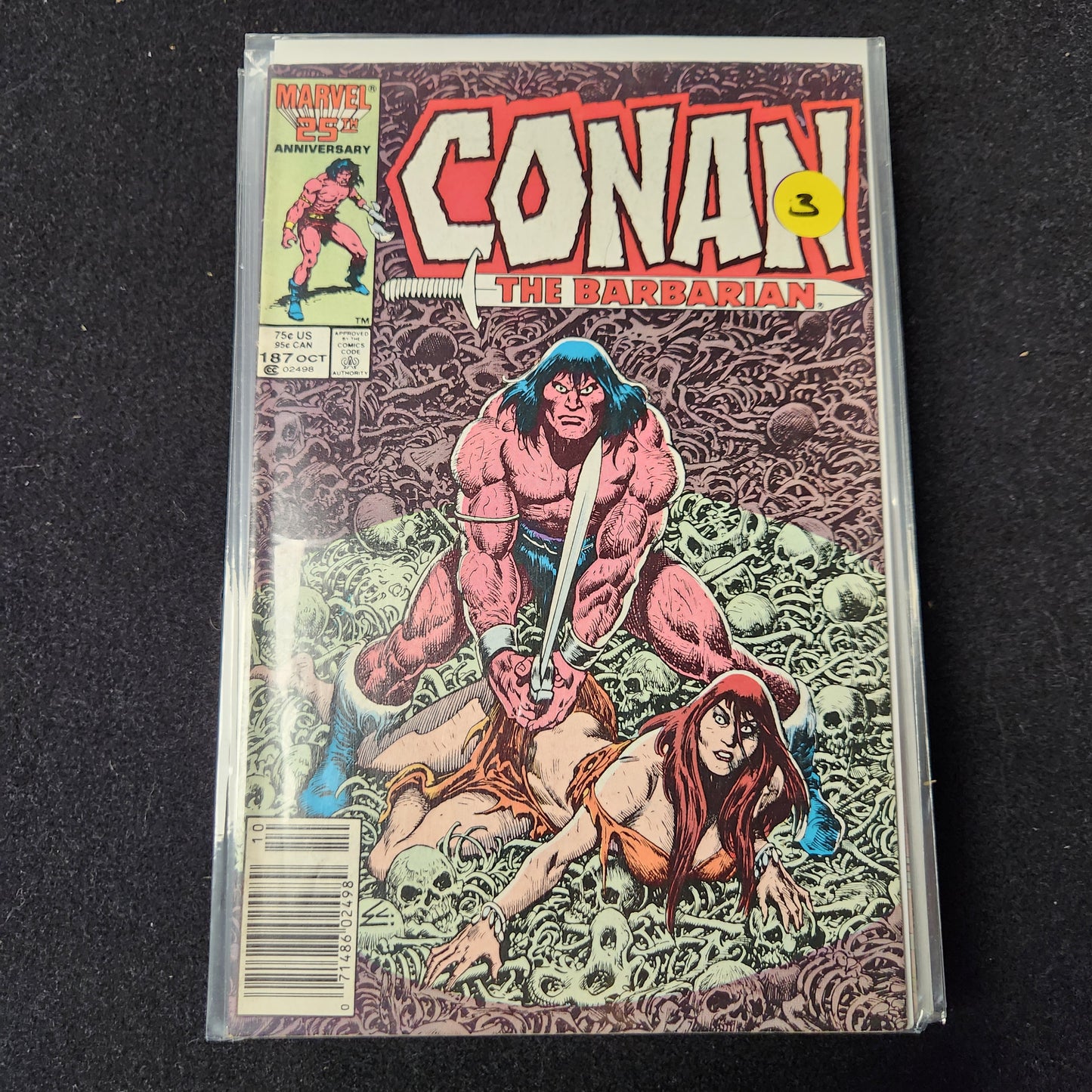 Conan the Barbarian – Marvel Comics – 1970–1993 – Volume 1 – Ongoing Series – #187