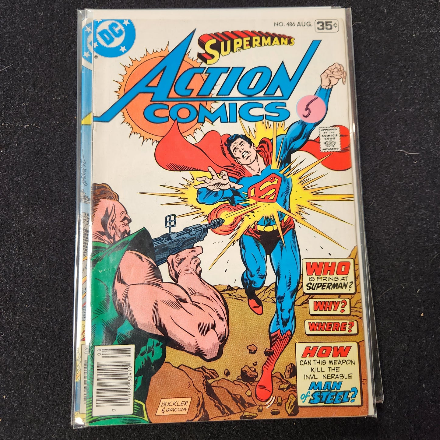 Action Comics #486 - Killing the Man of Steel (DC 1978)