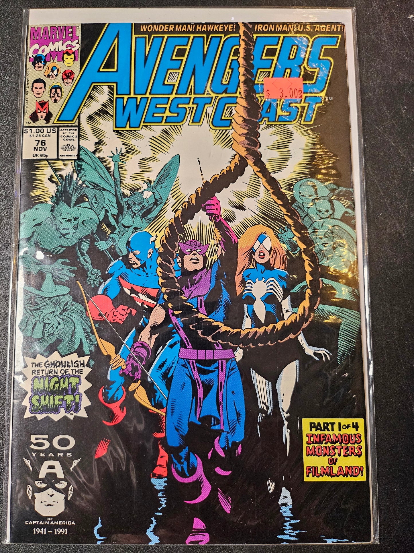 Avengers West Coast – Marvel Comics – (1989–1994) – Volume 1 – #76