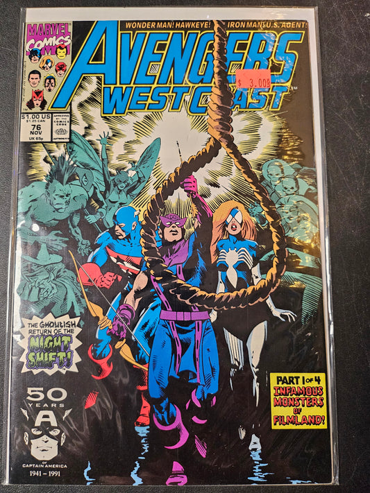 Avengers West Coast – Marvel Comics – (1989–1994) – Volume 1 – #76