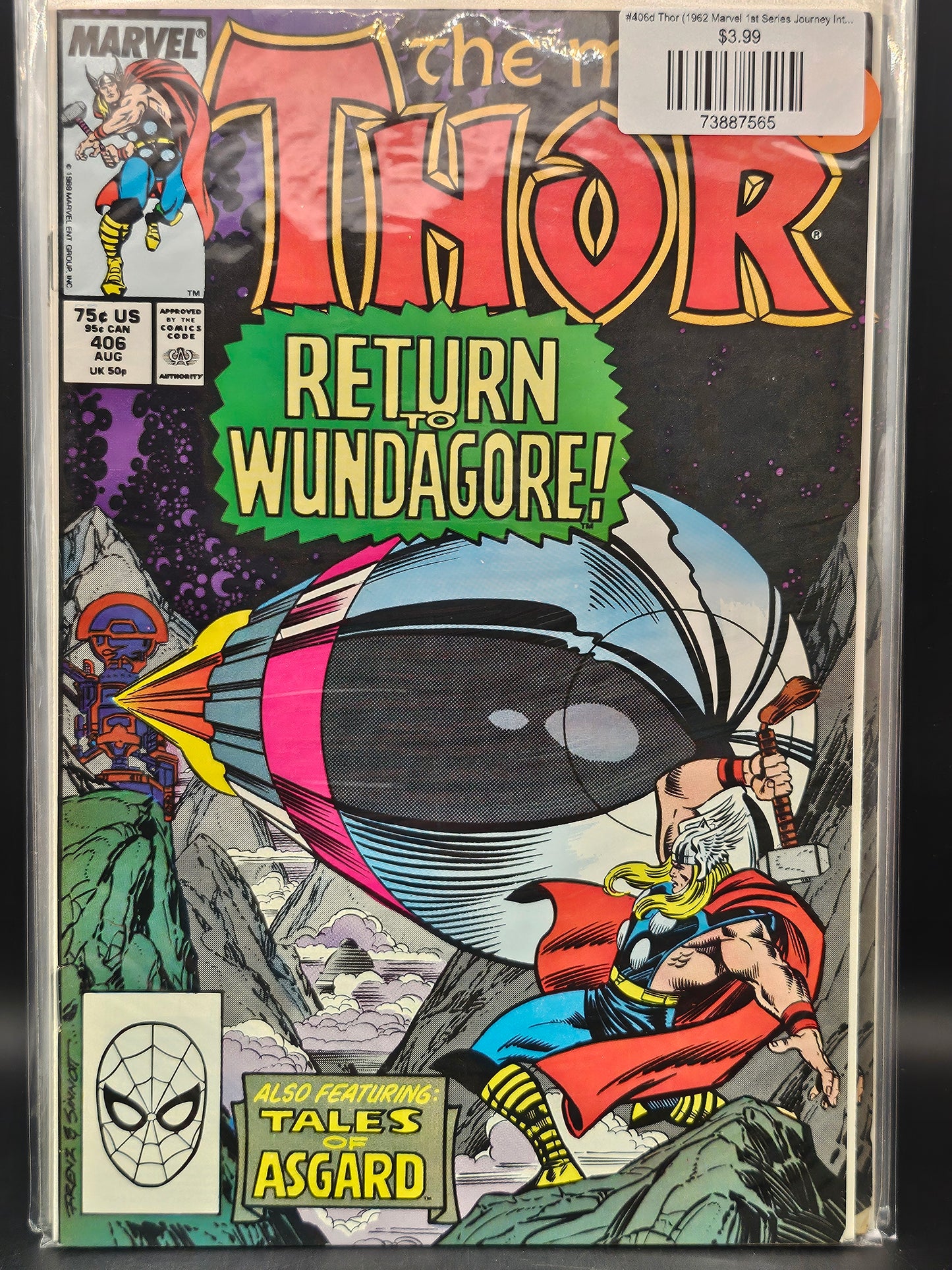 #406d Thor (1962 Marvel 1st Series Journey Into Mystery)