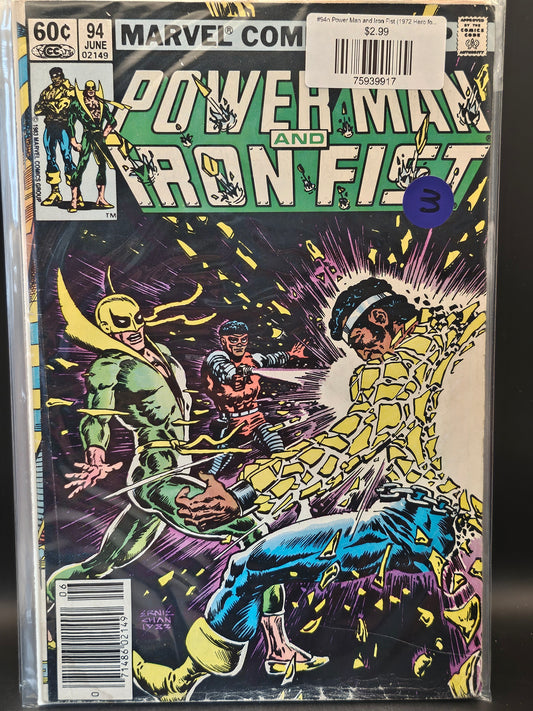 #94n Power Man and Iron Fist (1972 Hero for Hire)