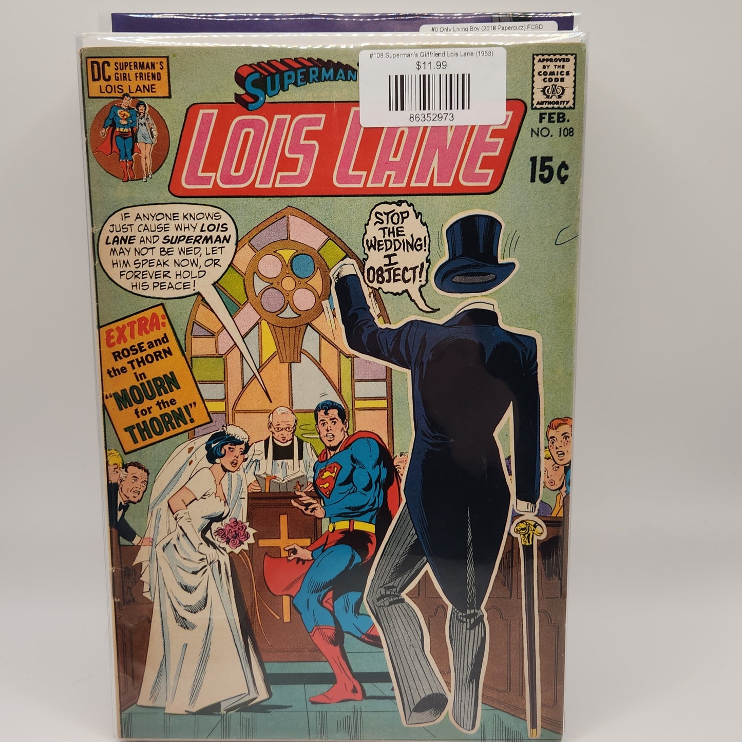 #108 Superman's Girlfriend Lois Lane (1958)