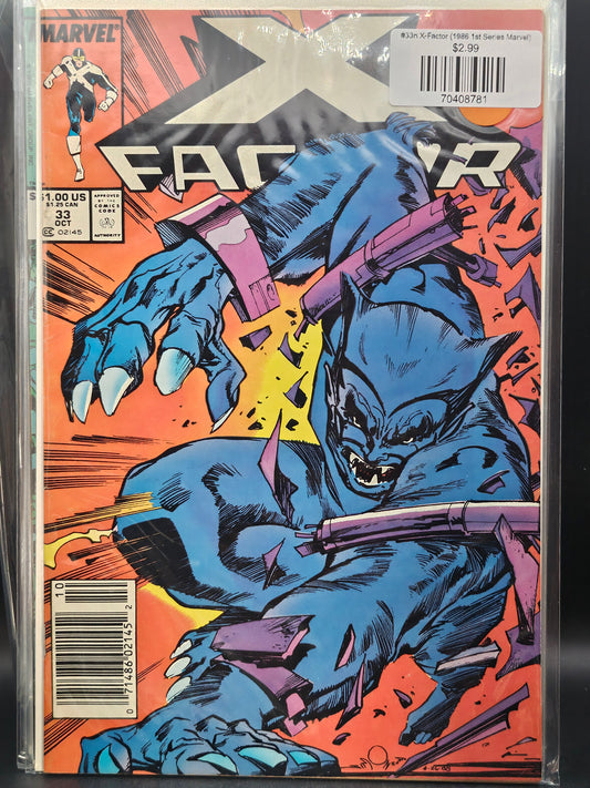 #33n X-Factor (1986 1st Series Marvel)