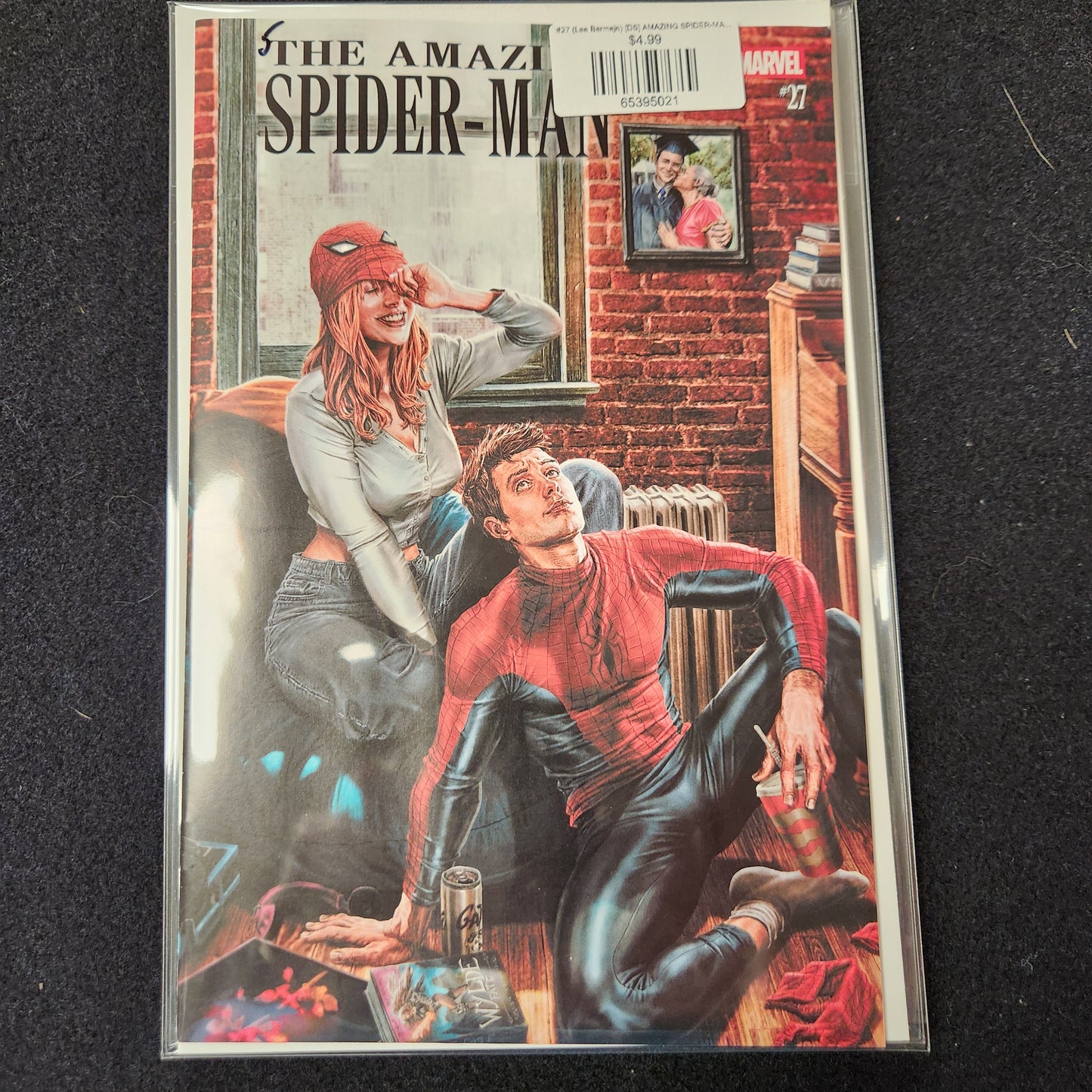#27 (Lee Bermejo) [DS] AMAZING SPIDER-MAN (Amazing Visions Variant)