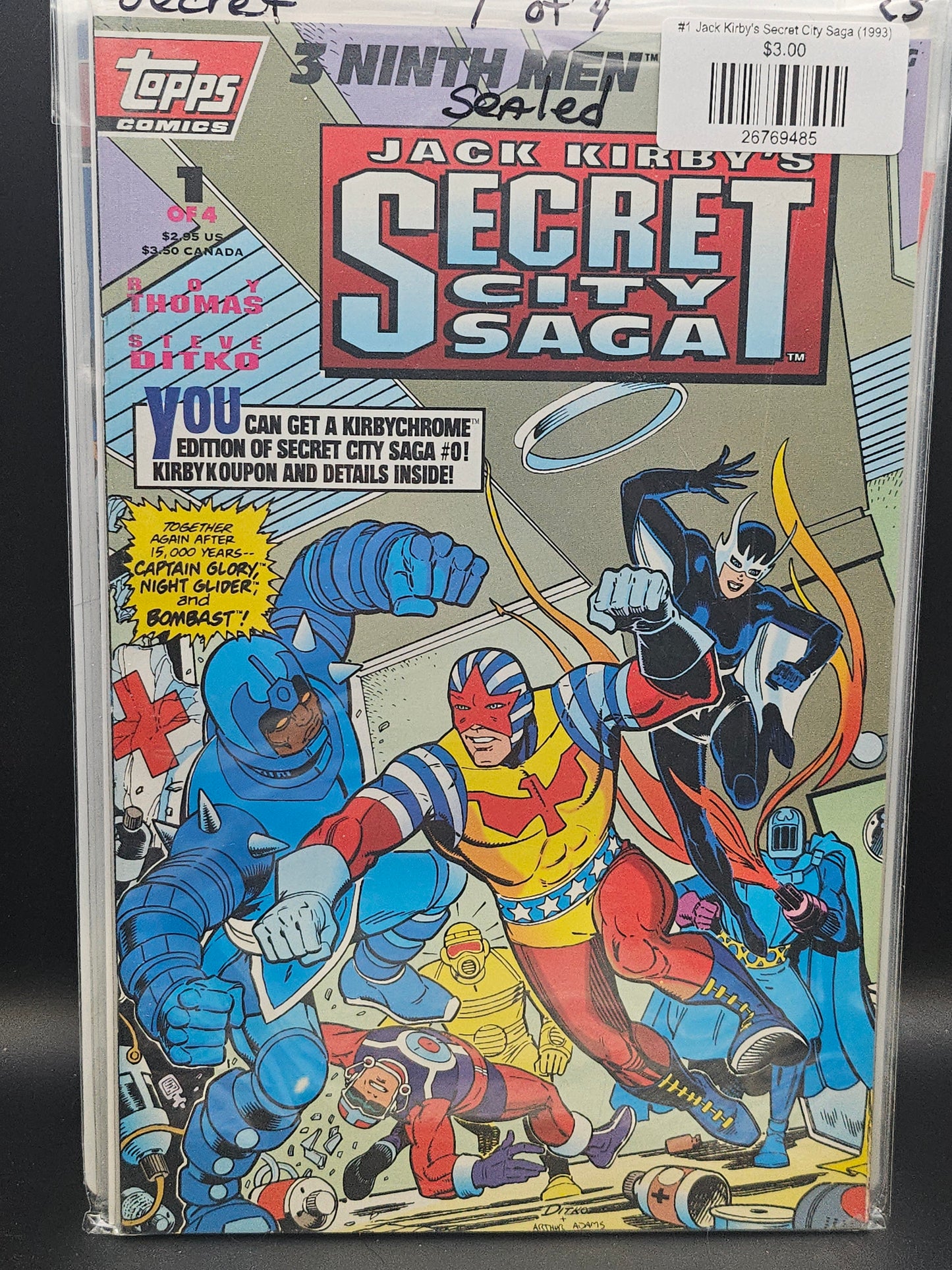 #1 Jack Kirby's Secret City Saga (1993)