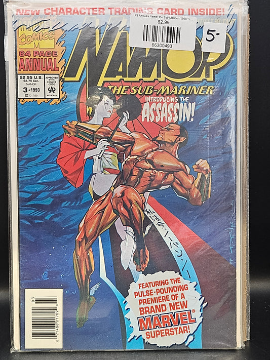 #3 Annuals Namor the Sub-Mariner (1990 1st Series)