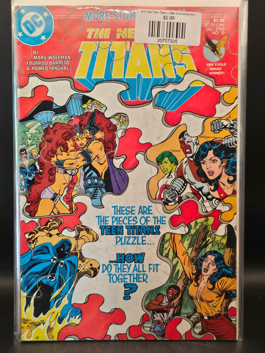 #15 New Teen Titans (1984 2nd Series) New Titans