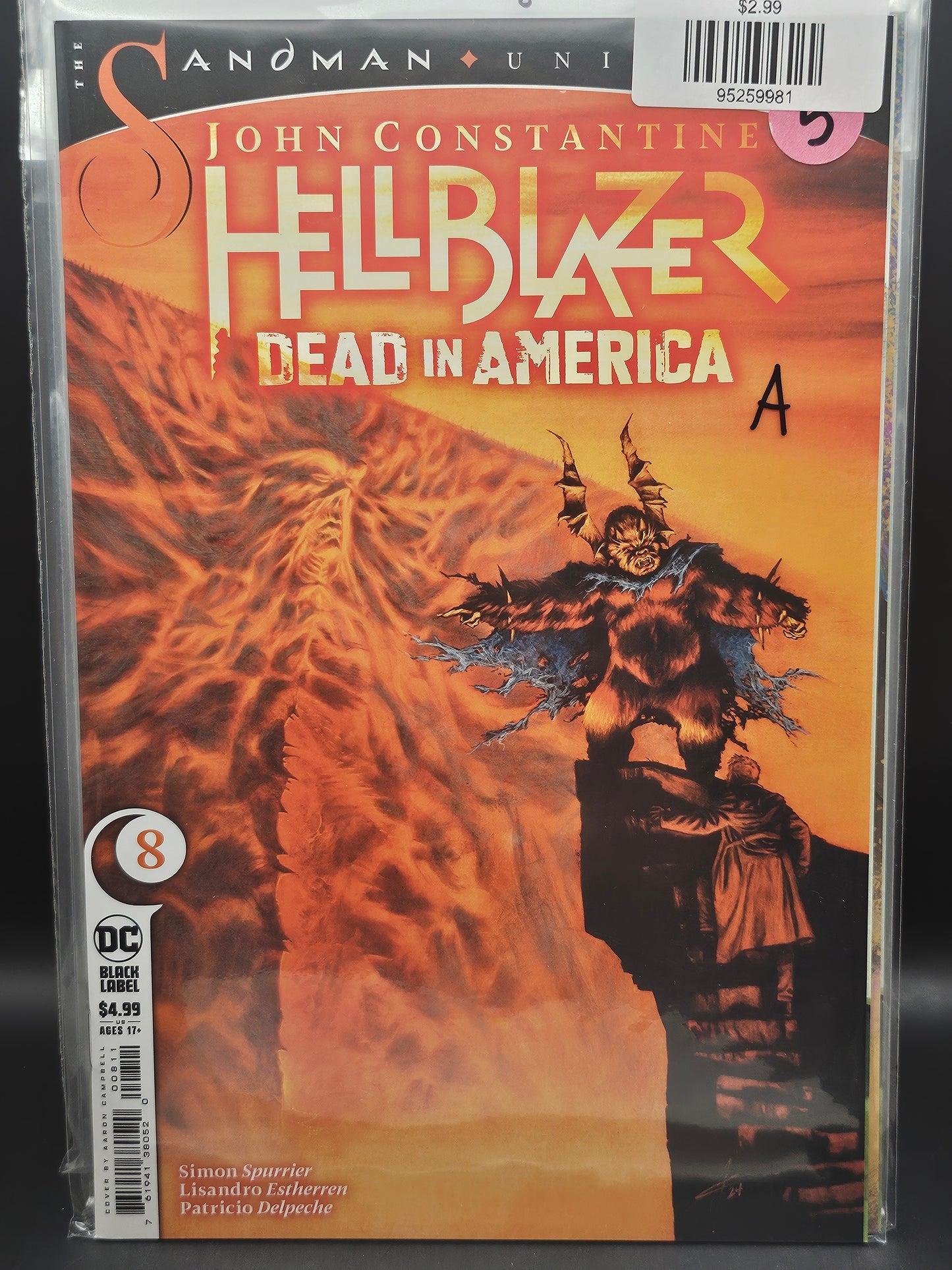 #8A John Constantine Hellblazer Dead in America (2024 DC)