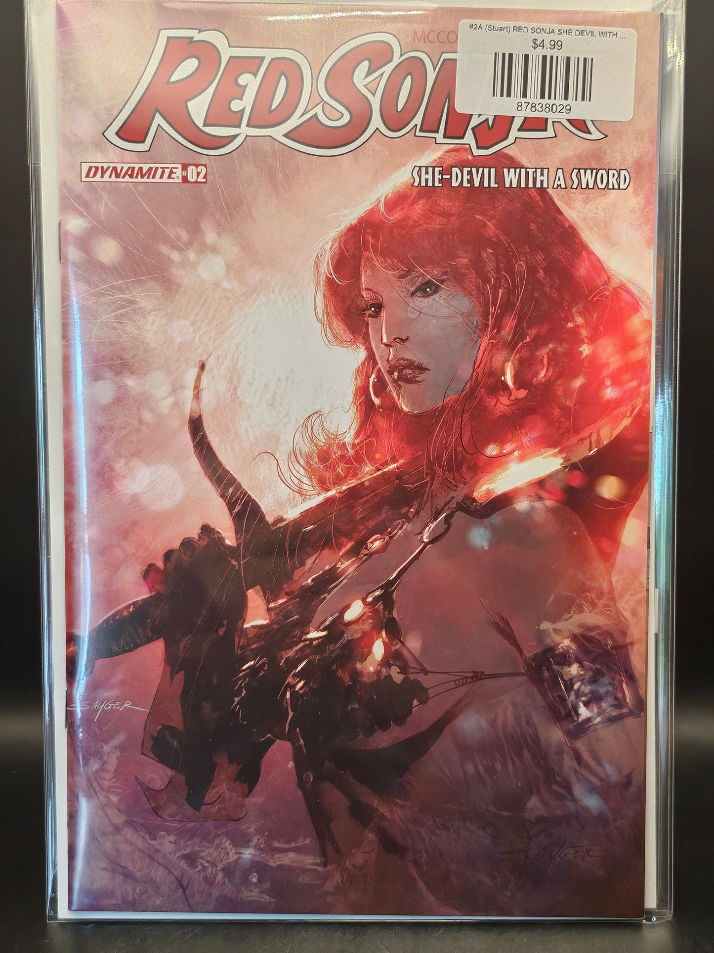 #2A (Stuart) RED SONJA SHE DEVIL WITH A SWORD (STUART SAYGER)