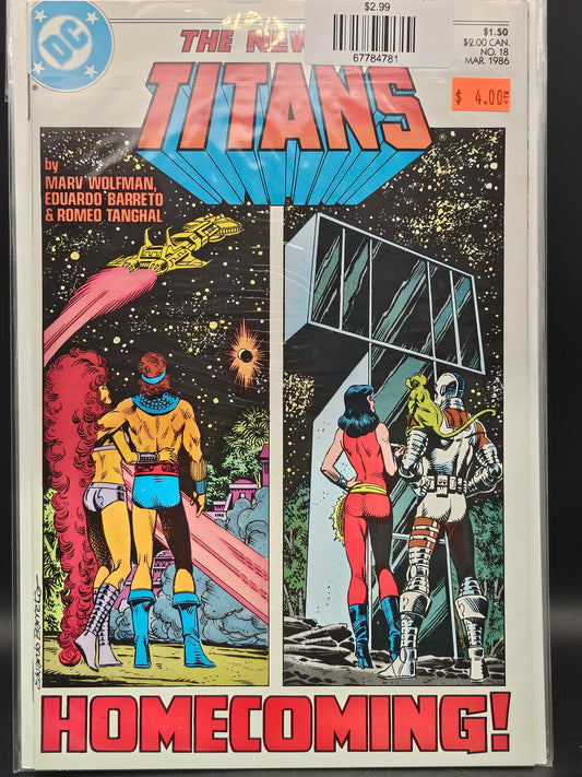 #18 New Teen Titans (1984 2nd Series) New Titans