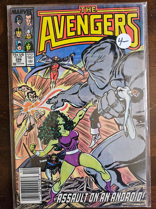 Avengers – Marvel Comics – (1963–1999) – Volume 1 – #286