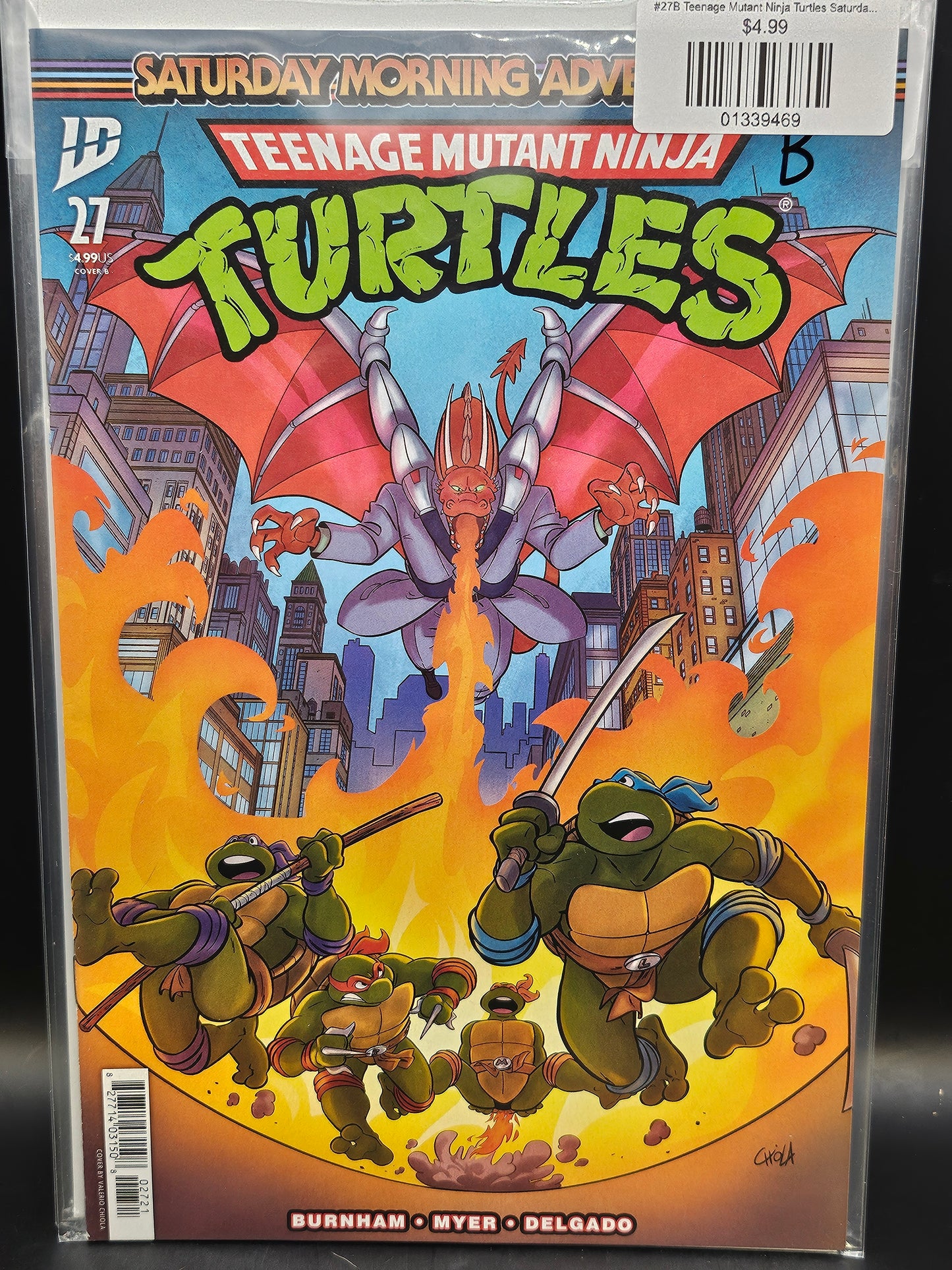 #27B Teenage Mutant Ninja Turtles Saturday Morning Adventures (2023 IDW)